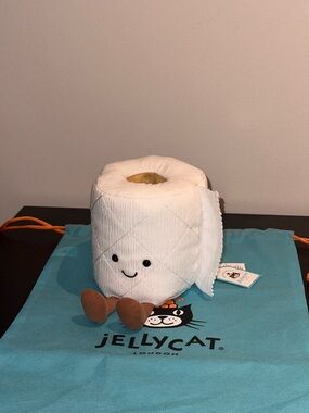 Jellycat Toilet Roll with dusty bag